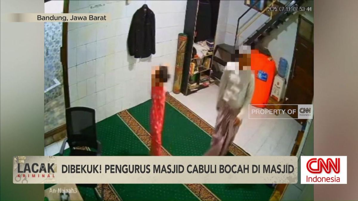 VIDEO: Dibekuk! Pengurus Masjid Cabuli Bocah di Masjid