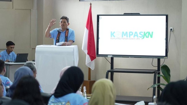 BPJS Kesehatan meluncurkan KOMPAS JKN dan GARDA JKN untuk edukasi masyarakat tentang Program JKN dengan melibatkan relawan dan komunitas lokal.