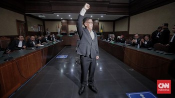FOTO: Hasto Hadapi Vonis Kasus Suap dan Perintangan Penyidikan