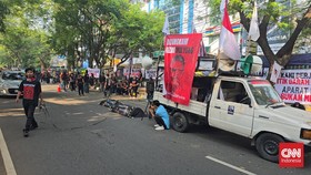 Pendukung Hasto Gelar Aksi Jelang Vonis, 'Kepung' PN Jakpus