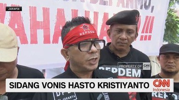 VIDEO: Jelang Sidang Vonis Hasto Kristiyanto