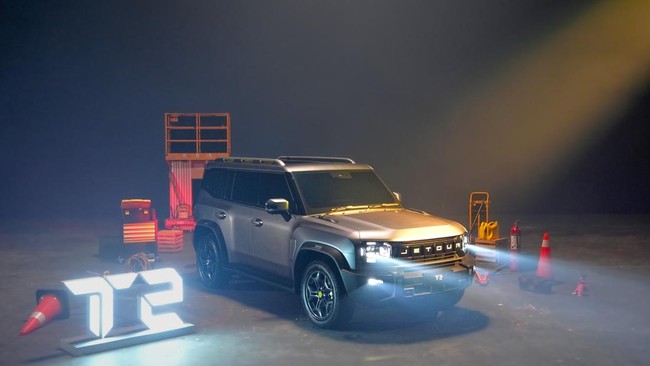 Jetour memboyong SUV T2 setir kanan di Gaikindo Indonesia International Auto Show (GIIAS) 2025.