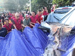 Ribuan Ikan Dilepas di Spot Mancing Gratis Polda Babel