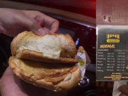 Kecewa! Pelanggan Beli 3 Buah Burger Kaki Lima Seharga Rp 166 Ribu