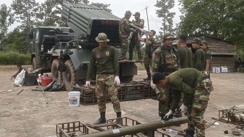 FOTO: Penampakan Peluncur Roket BM-21 Kamboja, dari Era Uni Soviet