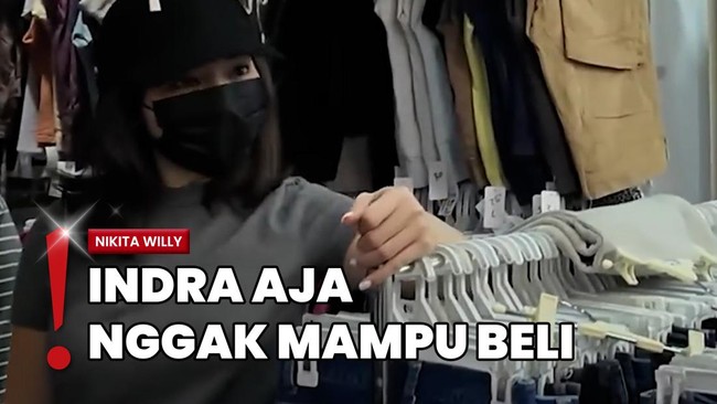 Dapat 'Harta Karun' Thrifting di Pasar Senen, Nikita Willy Singgung Suami
