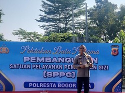 Polresta Bogor Ground Breaking Pembangunan SPPG, Komitmen Dukung Program MBG