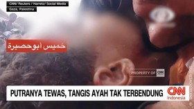 VIDEO: Putra Tewas Karena Serangan Israel, Tangis Ayah Tak Terbendung
