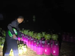 Pengoplosan LPG di Cileungsi Digerebek Lagi, 506 Tabung Disita