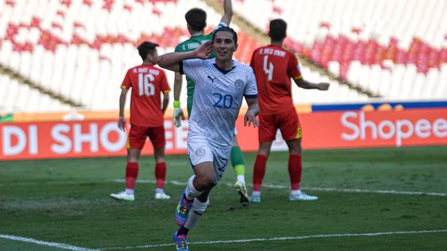 Laga Filipina U-23 vs Thailand dalam perebutan peringkat ketiga Piala AFF U-23 2025 akan disiarkan langsung, Senin (28/7).