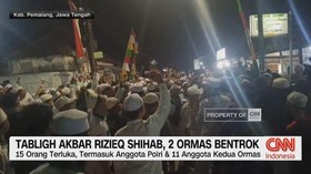 VIDEO: Tabligh Akbar Rizieq Shihab, Dua Ormas Bentrok