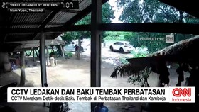 VIDEO:Detik-Detik Baku Tembak di Perbatasan Thailand dan Kamboja
