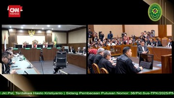 VIDEO: Sekjen PDIP Hasto Kristiyanto Divonis 3,5 Tahun Penjara