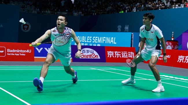 Fajar Alfian/Muhammad Shohibul Fikri menyingkirkan sejumlah pasangan unggulan saat meraih gelar China Open 2025.