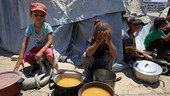 Anak-anak di Gaza Kelaparan Sampai Tak Kuat Menangis