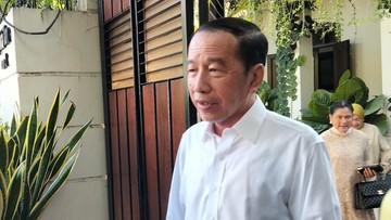 Jokowi Respons Kaesang soal Calon Dewan Pembina PSI Inisial 'J'
