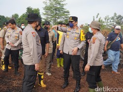 Kapolda Sebut Ada 32 Titik Karhutla di Jambi, 2 Pembakar Lahan Ditangkap