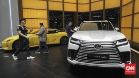 FOTO: Penampakan Lexus LX 700h dan LC 500h di GIIAS 2025