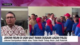 VIDEO: Jokowi Reuni di UGM Saat Ramai Dugaan Ijazah Palsu