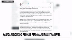 VIDEO: Kanada Mendukung Resolusi Perdamaian Palestina-Israel