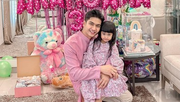 Rayakan Ultah ke-3 Moana, Teuku Ryan: Penyejuk Hati Kedua Orang Tua