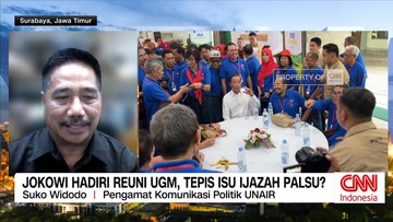 VIDEO: Jokowi Hadiri Reuni UGM, Tepis Isu Ijazah Palsu?
