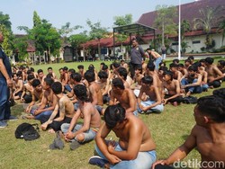 Pesta Batandos di Vila Jombang Digerebek, 183 Pemuda Diamankan