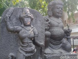 Misteri Arca Berjajar di Pintu Kompleks Gedung Pandanaran Klaten, Ini Kisahnya