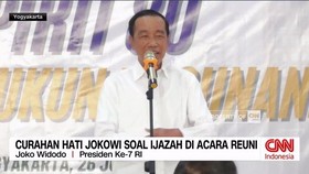 VIDEO: Curahan Hati Jokowi Soal Ijazah di Acara Reuni