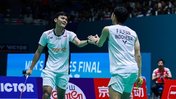 Sorotan Dunia Olahraga CNN Sport : Fajar/Fikri Juara China Open: Hajar 4 Unggulan, Tak Pernah Rubber Game