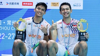 FOTO: Fajar/Fikri, Ganda Sementara yang Sukses Jadi Juara