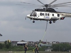BNPB-Polri Kerahkan 5 Heli Water Bombing dan Patroli Atasi Karhutla di Jambi