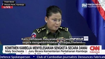 Osem civilistov in pet vojakov Kambože umrlo v spopadih s Tajsko