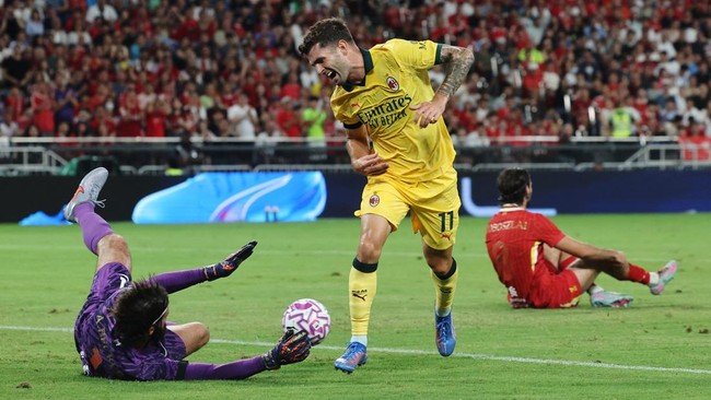 Kata-kata Allegri Usai Bawa Milan Hajar Liverpool AC Milan berhasil mengalahkan Liverpool dengan skor 4-2 dalam laga pramusim di Hong Kong, Sabtu (26/7). Max Allegri puas dengan penampilan para pemain.