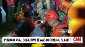 VIDEO: Pendaki Asal Sukabumi Tewas di Gunung Slamet