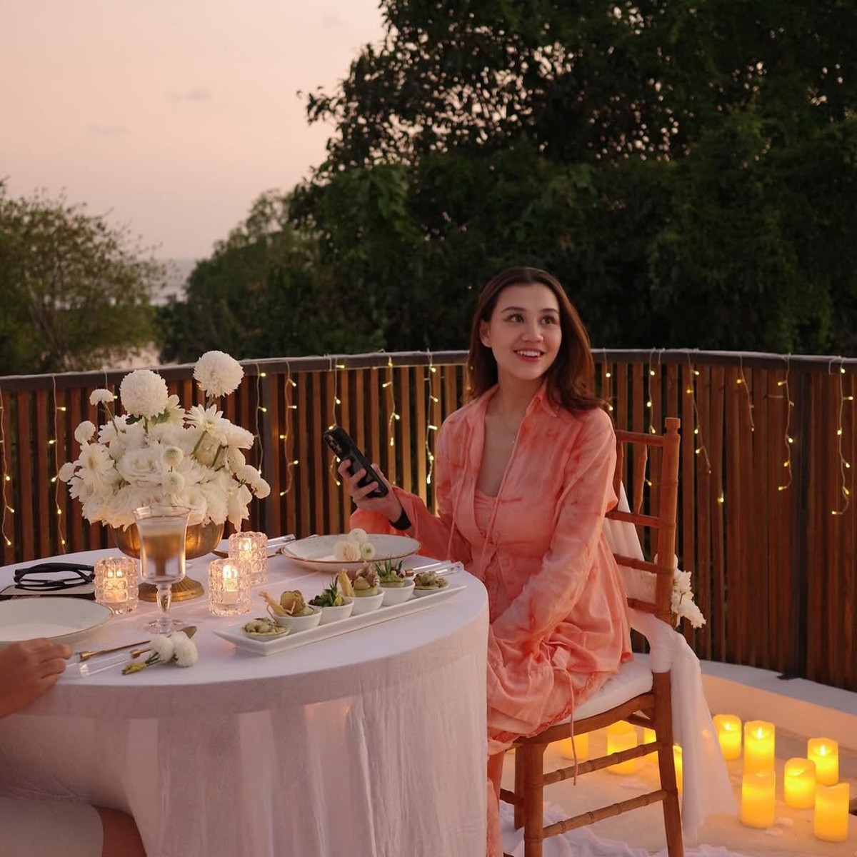 Perayaan satu tahun pernikahan Aaliyah Massaid dan Thariq Halilintar