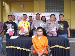 Pembunuh Bocah 6 Tahun di OKI Ditangkap, Kaki Pelaku Ditembak Polisi