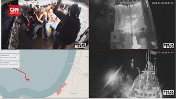 VIDEO: Detik-detik Israel Kepung Kapal Handala Pengangkut Bantuan Gaza