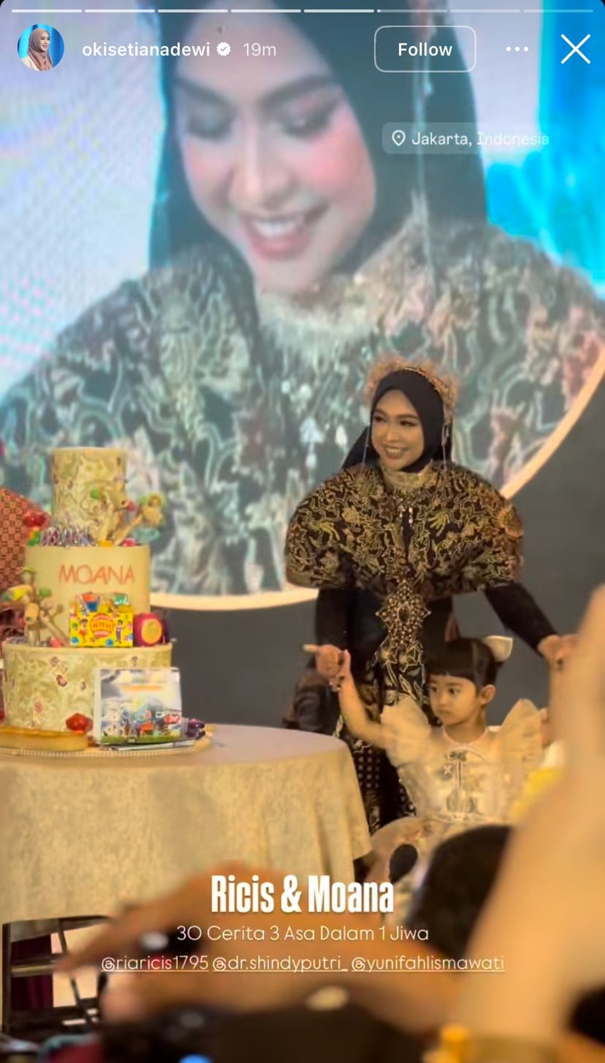 Ulang Tahun Ria Ricis dan Moana