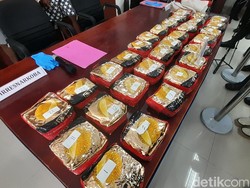 Penampakan 30 Kg Sabu dalam Kemasan Durian Beku Diselundupkan di Tolitoli