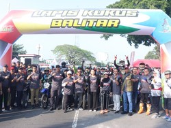 Ajang Trail Bhayangkara Blitar 2025 Sukses Gaet Ribuan Rider