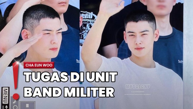 Cha Eun Woo Diantar Member ASTRO ke Tempat Wajib Militer