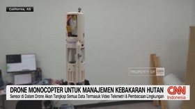 VIDEO: Drone Monocopter Untuk Manajemen Kebakaran Hutan