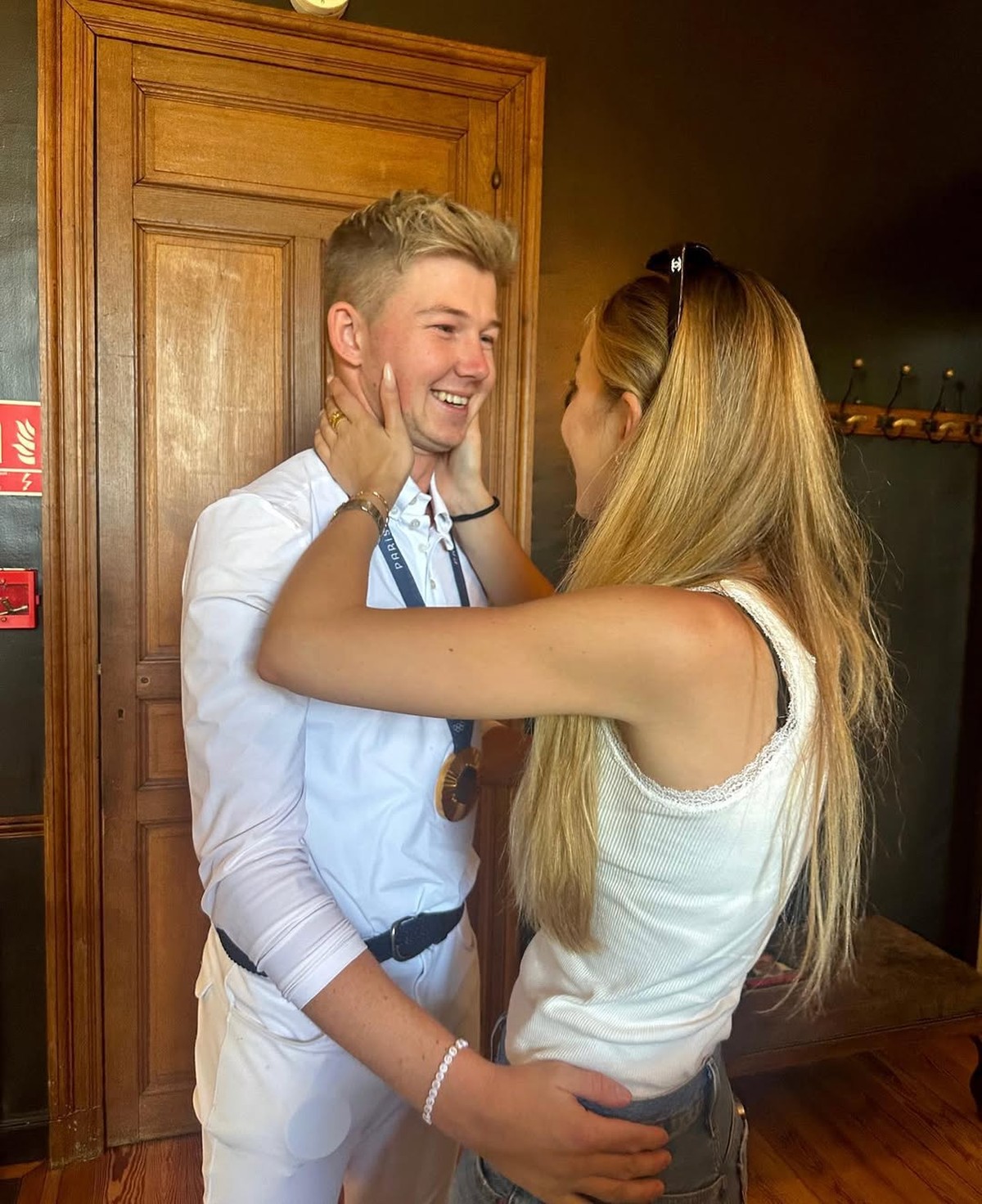 Eve Jobs dan Harry Charles