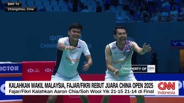 VIDEO: Fajar/Fikri Kalahkan Ganda Malaysia di Final China Open 2025