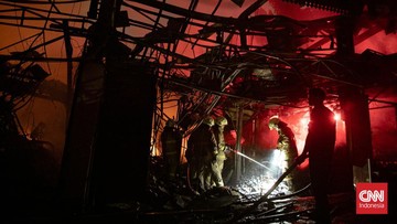 Damkar Pastikan Kebakaran Taman Puring Tak Makan Korban Jiwa