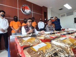 3 Kurir Narkoba Jaringan Internasional Diciduk di Tolitoli, 30 Kg Sabu Disita