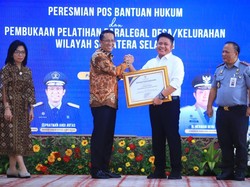Pertama di Indonesia, Sumsel Bentuk 3.258 Posbankum di Kelurahan/Desa