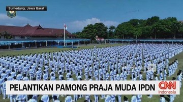 VIDEO: Pelantikan Pamong Praja Muda IPDN