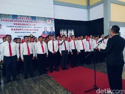 Pengurus KONI Dompu Dilantik, 3 Kali Bongkar Pasang Sejak 2022